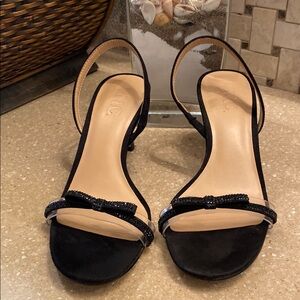 Elegant Black Strappy Sandals